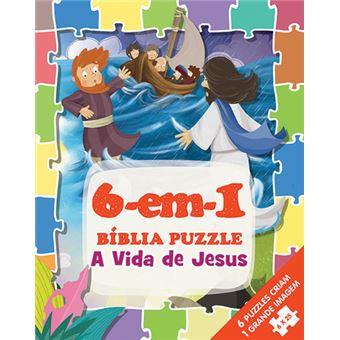 Biblia Puzzle - A Vida de Jesus (6 em 1)