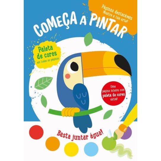 Começa a Pintar - Tucano - Azul