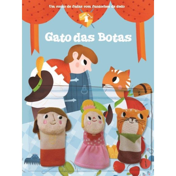 Conto De Fadas Com Fantoches De Dedos - Gato Das Botas