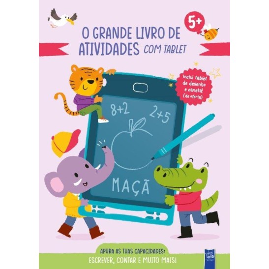 O Grande Livro de Atividades Com Tablet - Escrever e Contar 5+