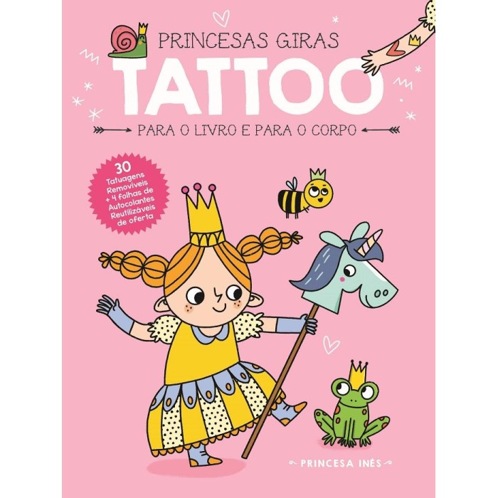 Princesas Giras Tattoo - Princesa Ines