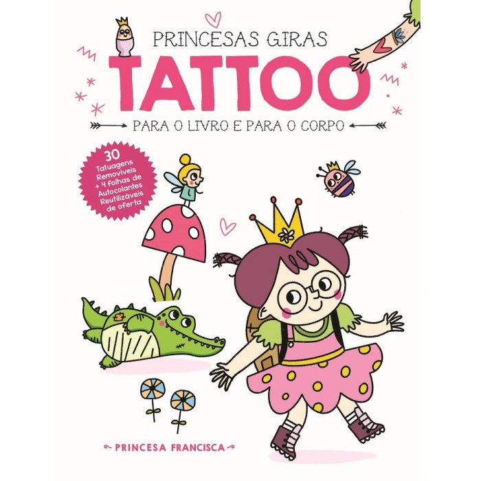 Princesas Giras Tattoo - Princesa Francisca