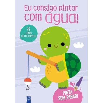 Eu Consigo Pintar Com Agua - Lilas - Tartaruga