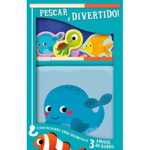 Pescar E Divertido - Baleia - Azul