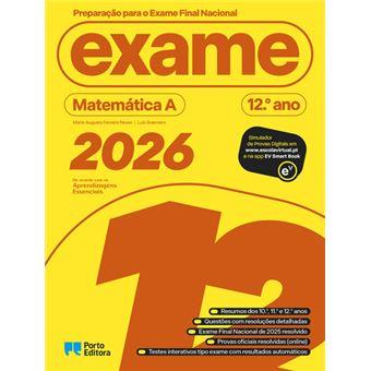 Preparação para o Exame Final Nacional 2026 - Matemática A 12