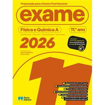 Preparação para o Exame Final Nacional 2026 - Física e Química A  - 11º ano