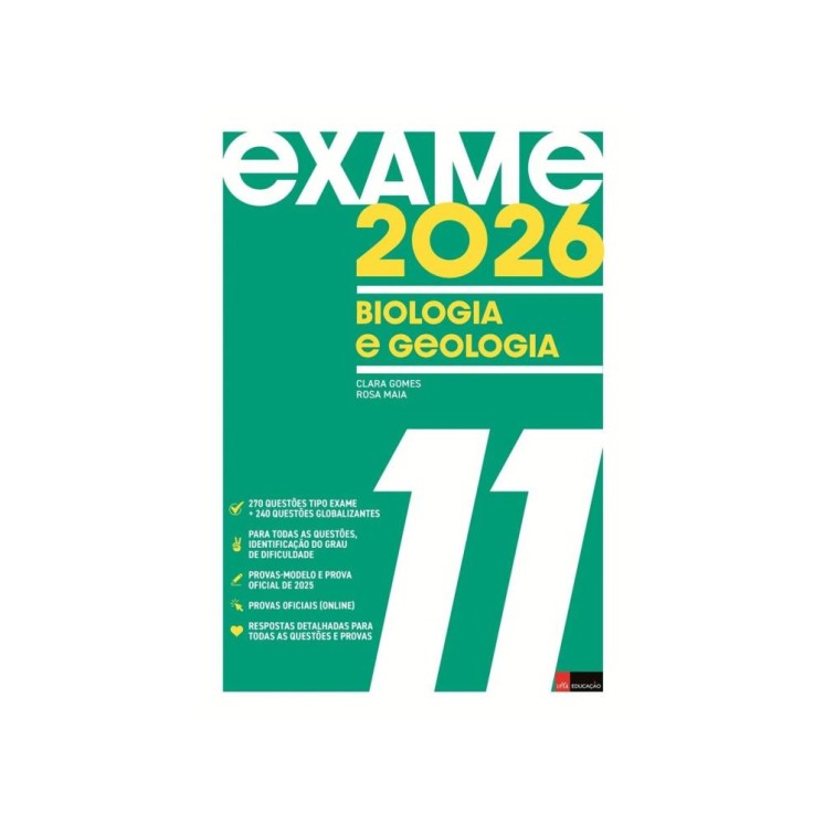 Exame 2026 Biologia e Geologia 11º ano