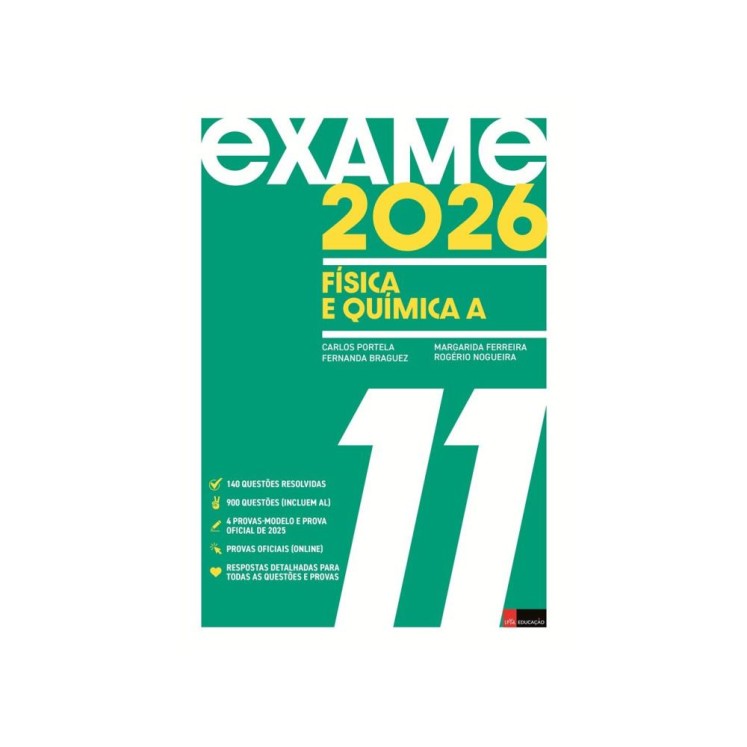 Exame 2026 Fisico Quimica 11º ano