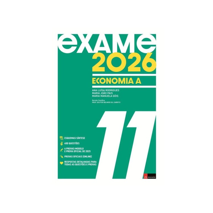 Exame 2026 Economia 11º ano