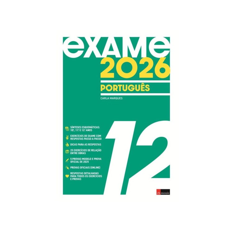 Exame 2026 Portugues 12º ano