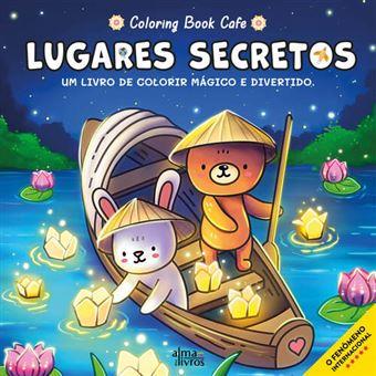 Lugares Secretos Coloring Book Cafe