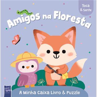 A Minha Caixa Livro & Puzzle - Amigos na Floresta