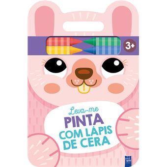 Leva-me Pinta com Lápis de Cera - Coelha