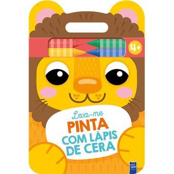 Leva-me Pinta com Lápis de Cera - Leoa