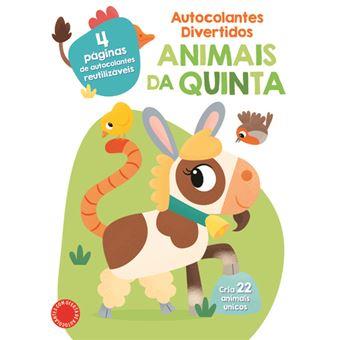 Autocolantes Divertidos - Animais da Quinta