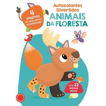 Autocolantes Divertidos - Animais da Floresta