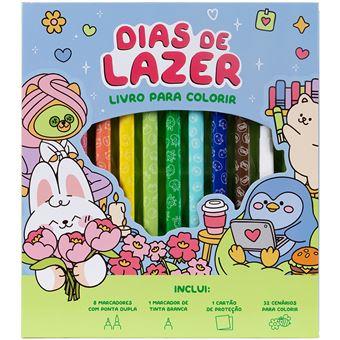 Dias de lazer - Livro para colorir