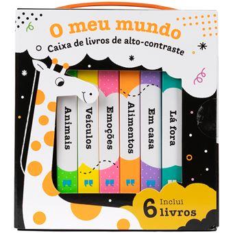 O Meu Mundo - Caixa de Livros de Alto-Contraste