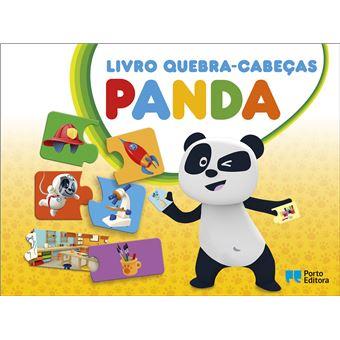 Livro Quebra-Cabeças - Canal Panda
