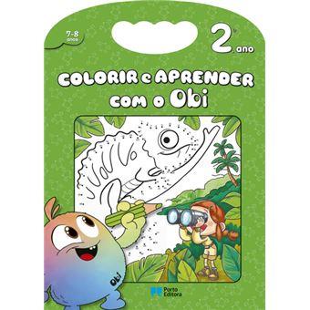 Colorir e aprender com o Obi - 2.º ano