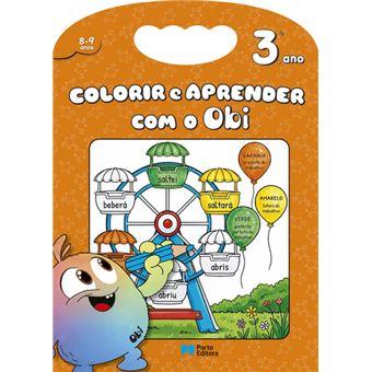 Colorir e aprender com o Obi - 3.º ano