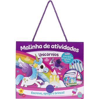 Malinha de atividades - Unicórnios