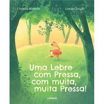 Uma lebre com pressa, com muita, muita pressa!
