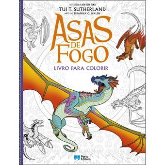 Asas de Fogo - Livro para colorir