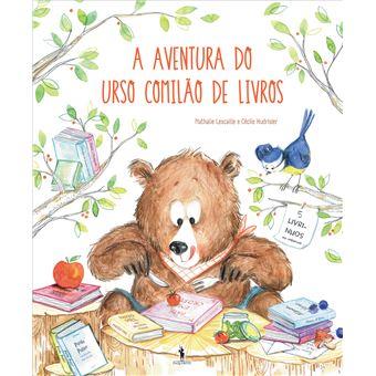 A aventura do urso comilão de livros